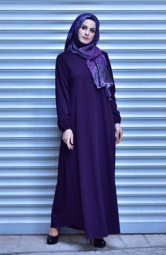 Purple Hijab Dress 0006-01