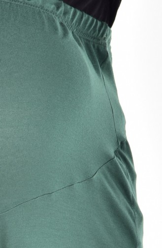 Hamile Pantolon Etek 0738-05 Zümrüt Yeşili