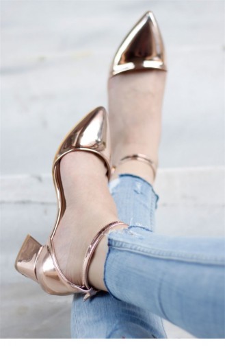 Copper High-Heel Shoes 7YAZA0343951