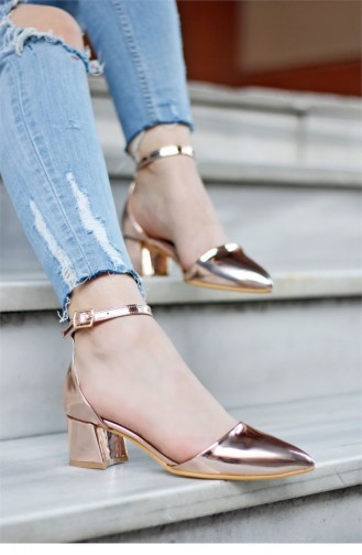 Copper High-Heel Shoes 7YAZA0343951