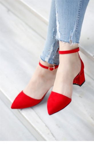 Rot Stöckelschuhe 7YAZA0344553
