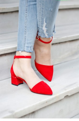 Rot Stöckelschuhe 7YAZA0344553