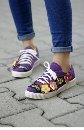 Purple Sneakers 7YAZA0109662