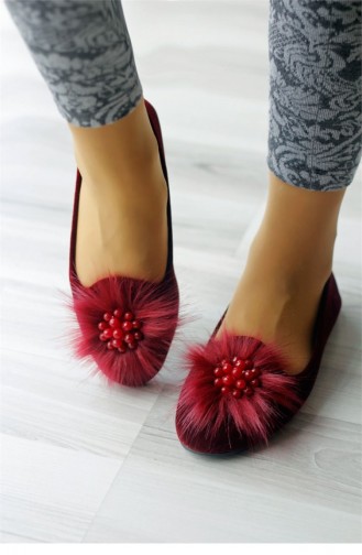 Claret Red Spring and Autumn Flats 8KISA0146414