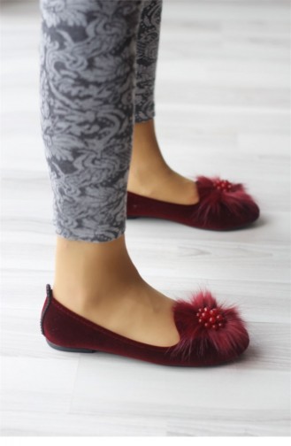 Claret Red Spring and Autumn Flats 8KISA0146414