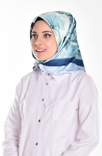 Light Navy Blue Scarf 11