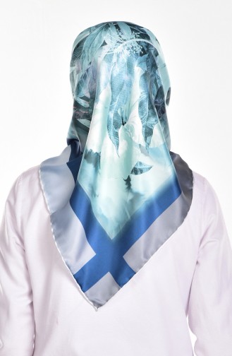 Light Navy Blue Scarf 11