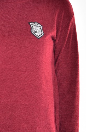 Claret Red Sweater 15478-04