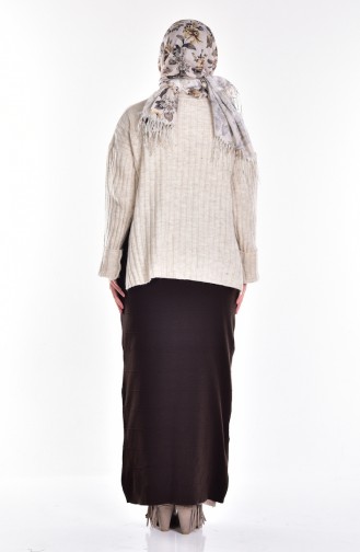 Brown Skirt 1140-03