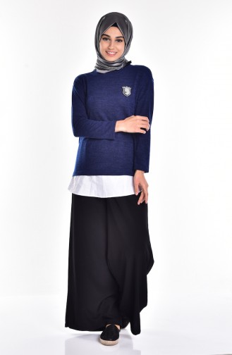 Navy Blue Sweater 15478-03