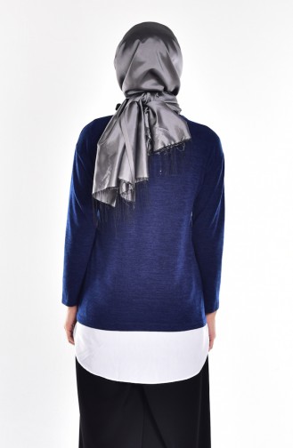 Navy Blue Sweater 15478-03