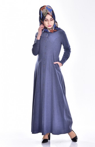 Indigo Hijab Kleider 2839-06