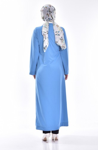 Blue Abaya 1003-01