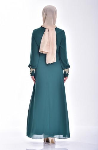Robe Hijab Vert 3154-03