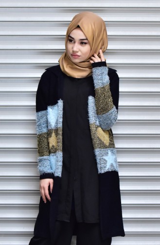 Navy Blue Tricot 1074-05