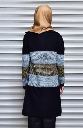 Navy Blue Tricot 1074-05