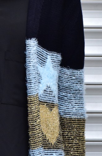 Navy Blue Knitwear 1074-05