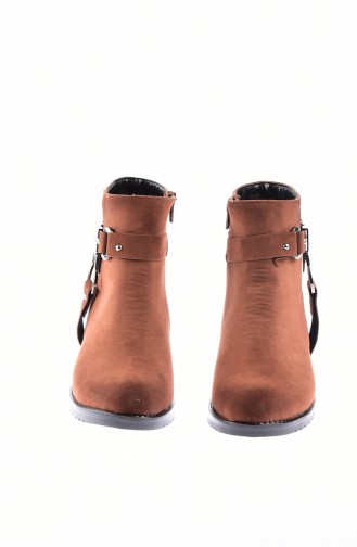 Tan Boots-booties 0830-01