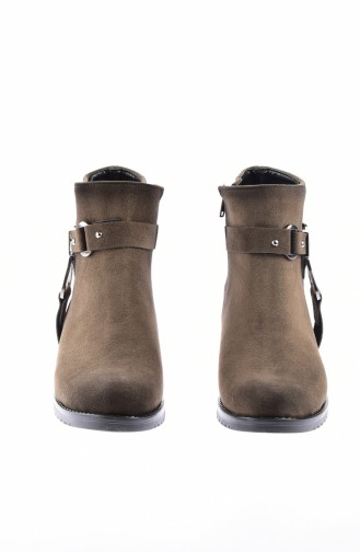 Khaki Boots-booties 0830-02