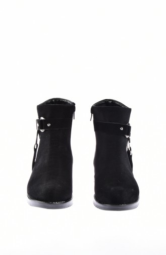 Black Boots-booties 0830-03