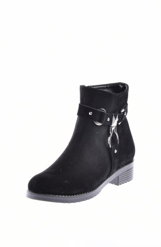 Black Boots-booties 0830-03