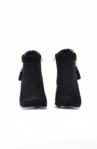 Black Boots-booties 0835-03