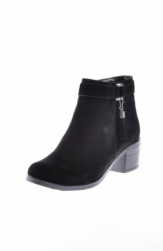 Black Boots-booties 0835-03