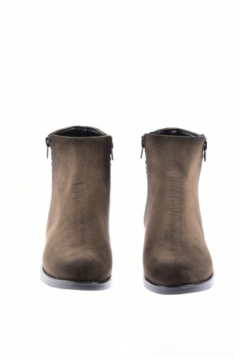 Khaki Boots-booties 0840-02