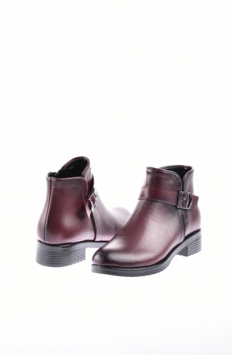 Women`s Boots 0855-01 Claret Red 0855-01