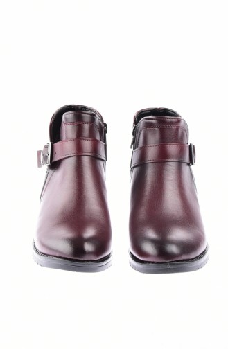 Women`s Boots 0855-01 Claret Red 0855-01
