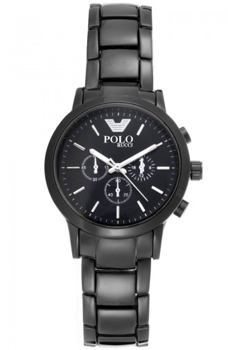 Polo Rucci Wrist Watch RRBH18013-01 Black 18013-01