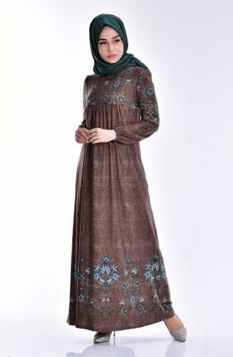 Nerz Hijab Kleider 4153-02