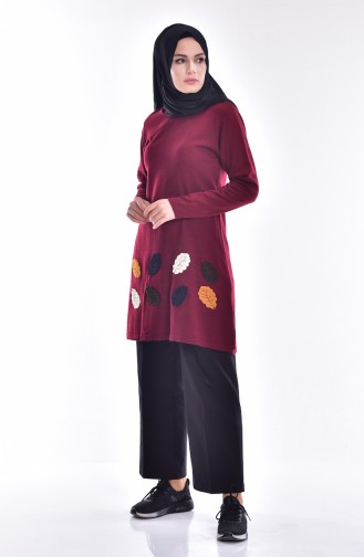 Triko Kazak 1150A-02 Bordo