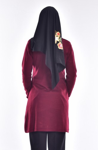 Triko Kazak 1150A-02 Bordo