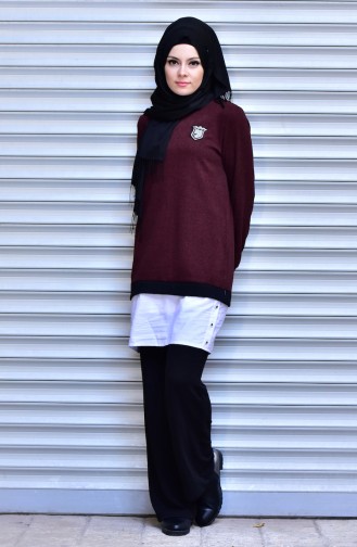 Garnili Tunik 15545-01 Bordo