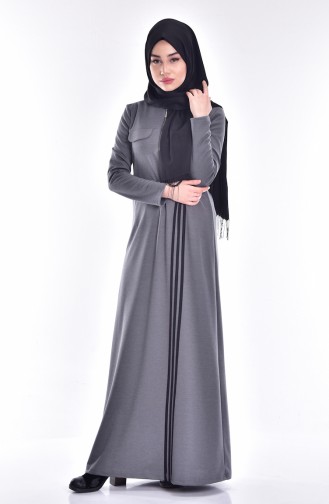 Woven Steel Dress 1549-03 Grey 1549-03