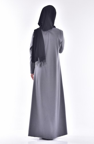 Woven Steel Dress 1549-03 Grey 1549-03