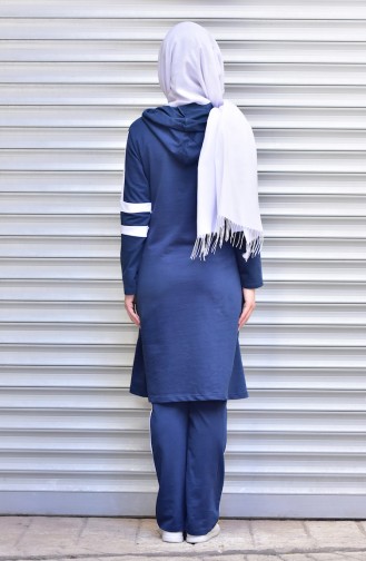 Islamic Sportswear Suit 17042-02 Indigo 17042-02