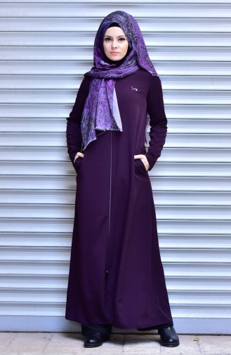 Purple Abaya 99117-02