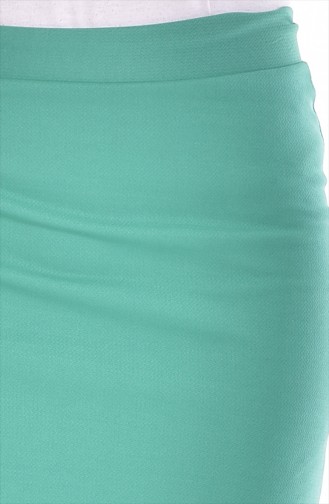 Straight Narrow Skirt 4035-08 Mint Green 4035-08