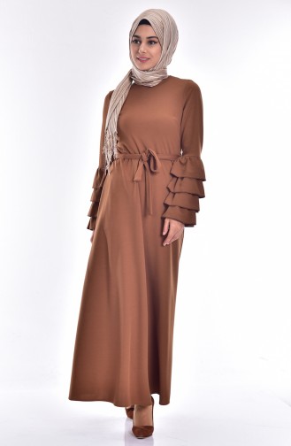 Tabak Hijab Kleider 1002-05