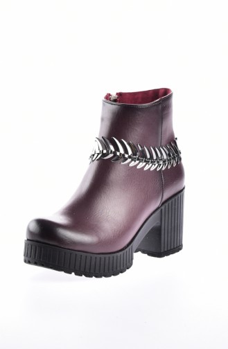 Women`s Boots 50108-03 Claret Red 50108-03