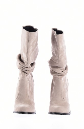 Short Women`s Boots 50155-02 Grey 50155-02