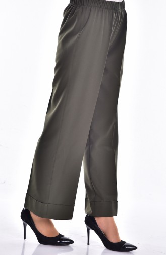 Pantalon Large élastique 2068-01 Khaki 2068-01