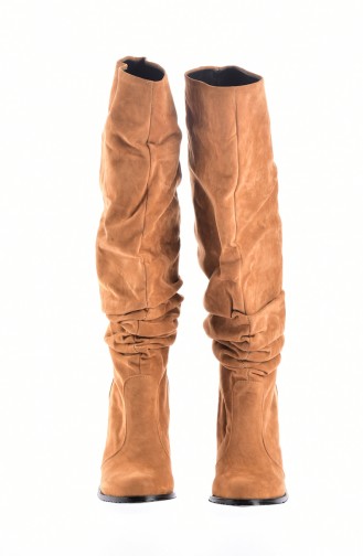 Women Long Boots 50154-04 Tobacco 50154-04