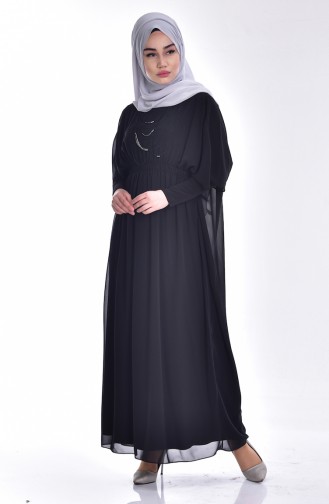 Elbise İkili Takım 0788-03 Siyah