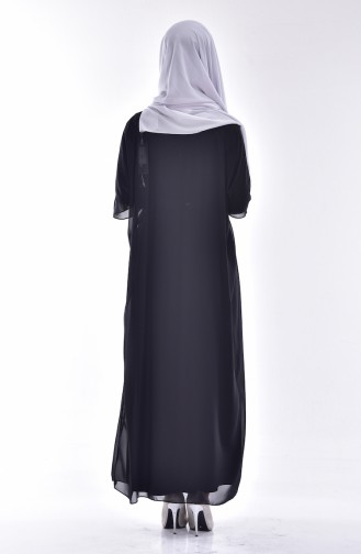 Elbise İkili Takım 0788-03 Siyah