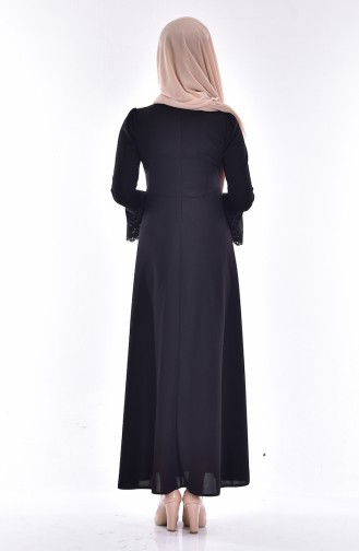 Spanish Sleeve Dress 1163-08 Black 1163-08