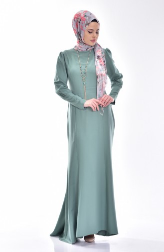 Hijab Kleid 4186-05 Helles Grün 4186-05