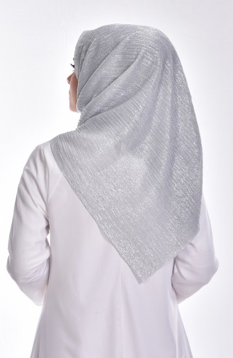 Echarpe a Paillette 19035-01 Gris 01